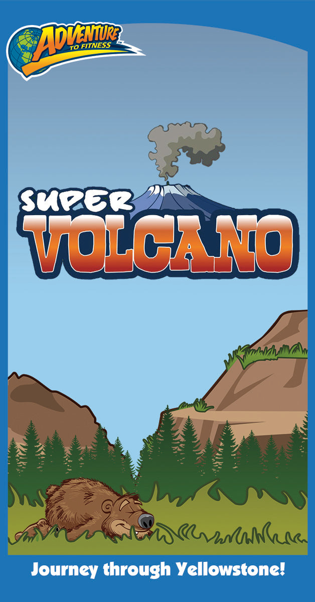 Adventure to Fitness: Super Volcano DVD